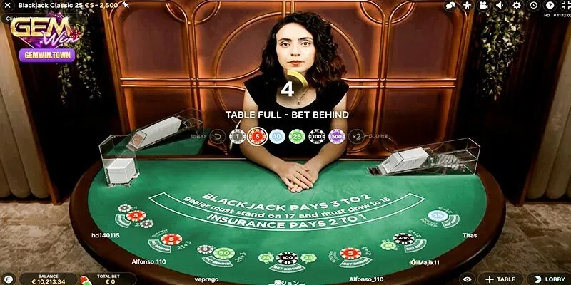 Mẹo chơi blackjack thắng lớn 