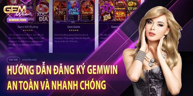 Hướng dẫn cách tham gia game bài Gemwin
